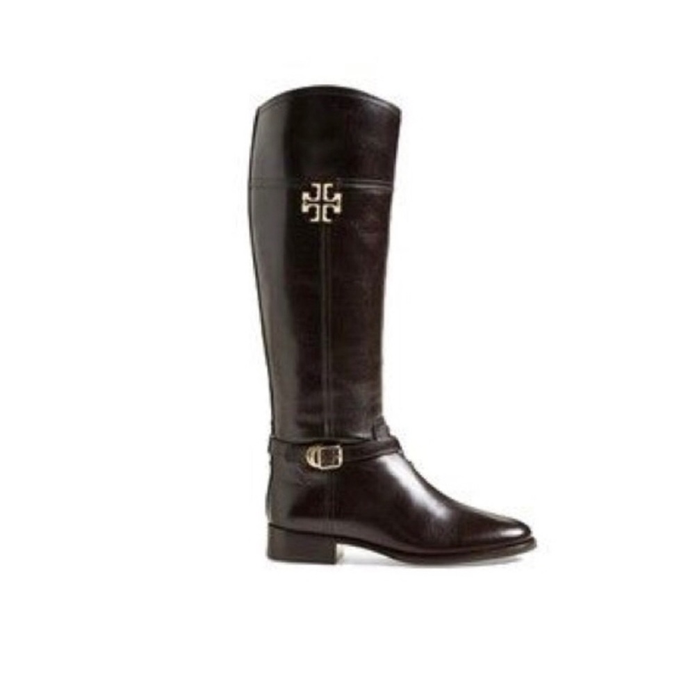Boots TORY BURCH  ELOISE RIDING
BOOT BLACK with GOLD in size 39
8 High Knee